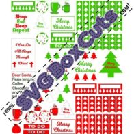 Free Printable Christmas Tree Planner Stickers