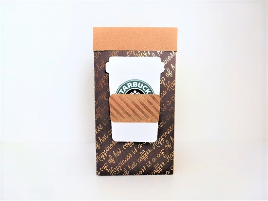 16oz SVG Coffee Cup Gift Box Set - Horizontal | SVG Templates