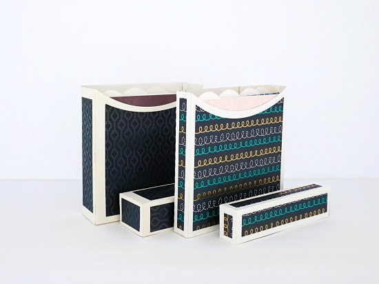 SVG 6x6 Paper Storage Boxes with Dividers