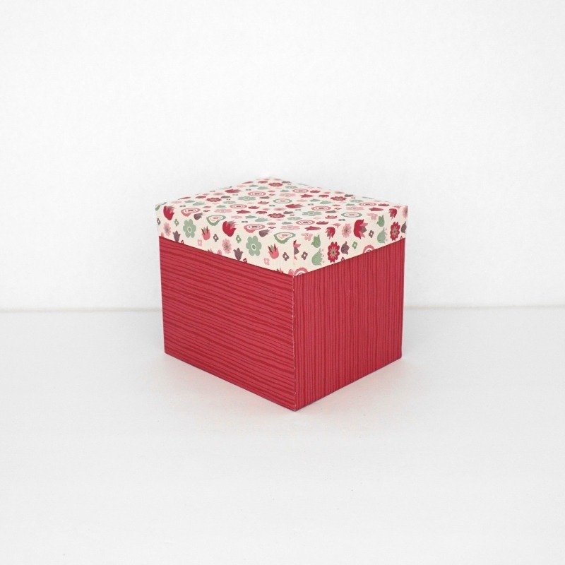 5x6x6 SVG Box Base or SVG 6x5x6 Box Base with a 1 inch lid shown