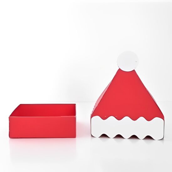 SVG Santa Hat Treat Box