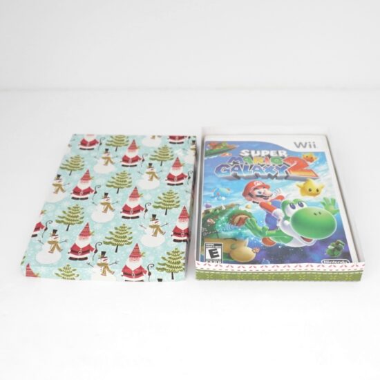 SVG Gift Box to hold a Nintendo Wii Game