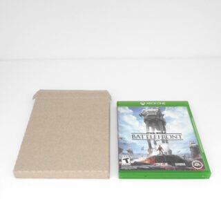 SVG shipping box template to hold a Microsoft Xbox One game