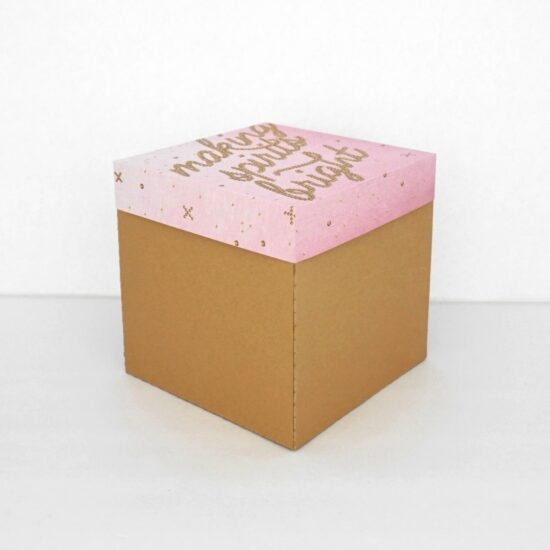 7x7x7 SVG Box Base with 1.5 inch lid shown.