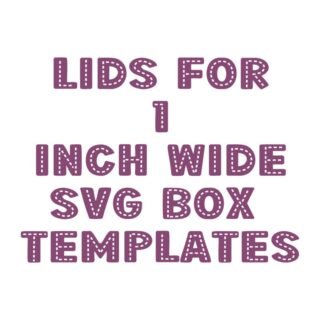 Lids for 1 Inch Wide Boxes