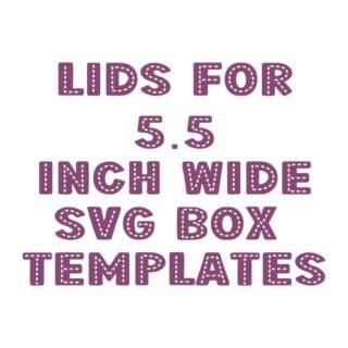 Lids for 5.5 Inch Wide Boxes