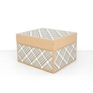 7x8x5 SVG Box Base or 8x7x5 SVG Box Base with decorative panels and 1.5 inch lid shown