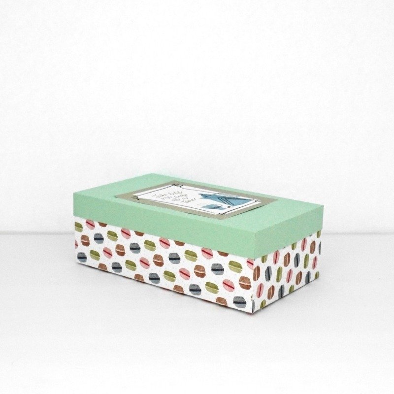 SVG 9x5x3 Box Base or 5x9x3 SVG Box Base with a 1 inch lid shown.