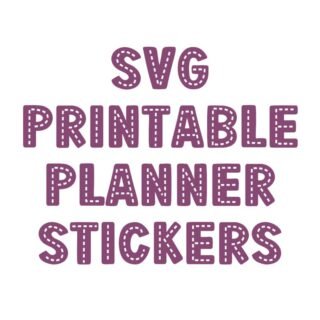 Free Printable Planner Stickers