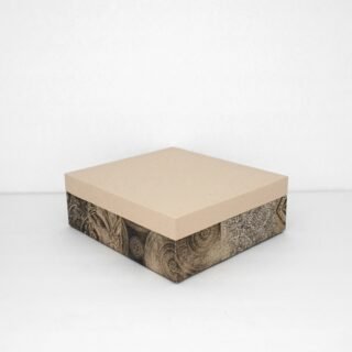 SVG 8x9x3 Box Base or 9x8x3 SVG Box Base with a 1 inch lid shown
